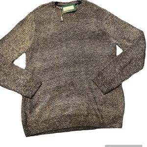 Alexis stonewash shaker stitch crewneck sweater XXL